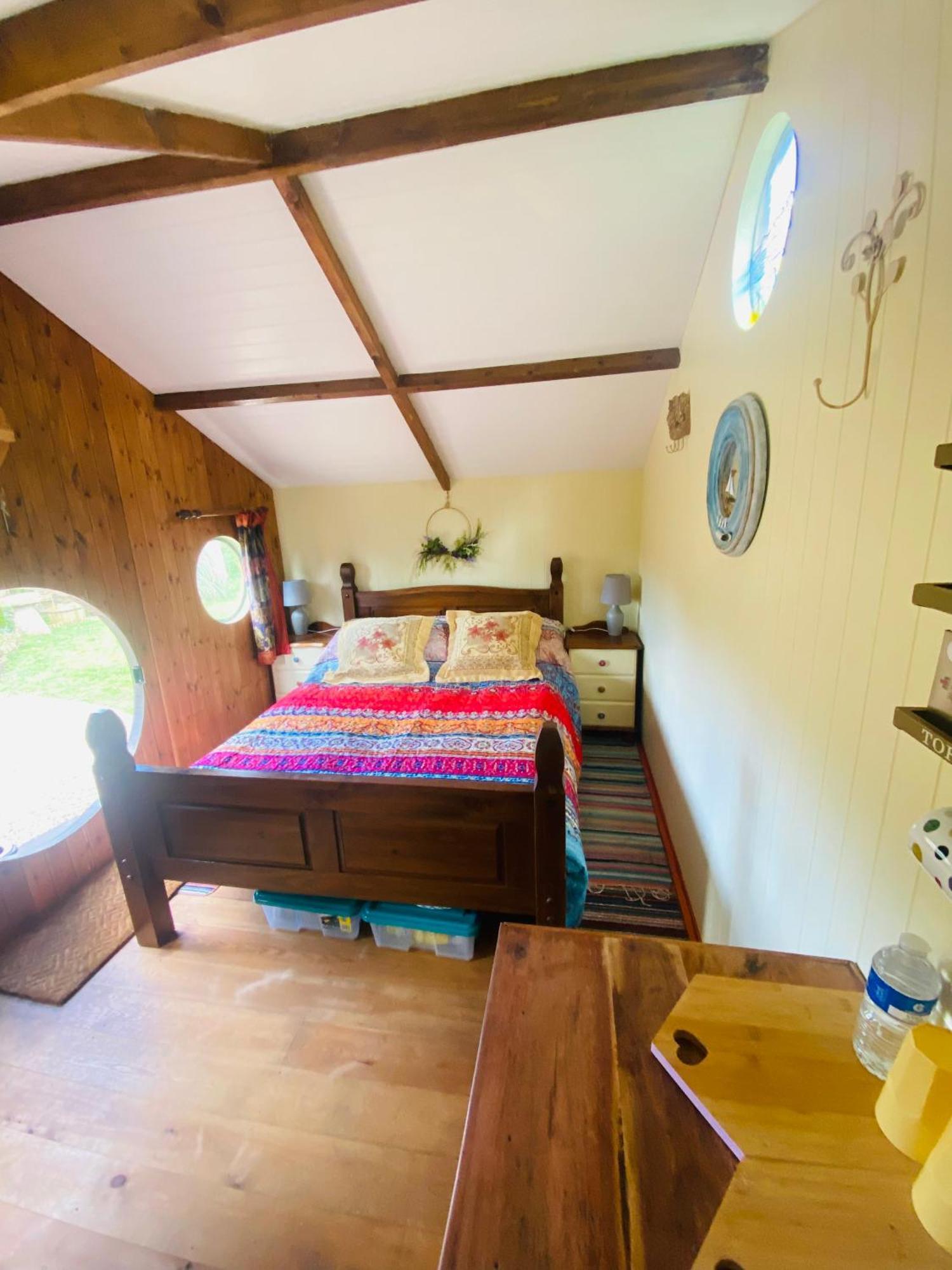 Hotel Tyluna Cornish Cabin Praze an Beeble Exteriér fotografie
